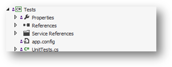 Testprosjekt i Visual Studio Testprosjekt i Visual Studio